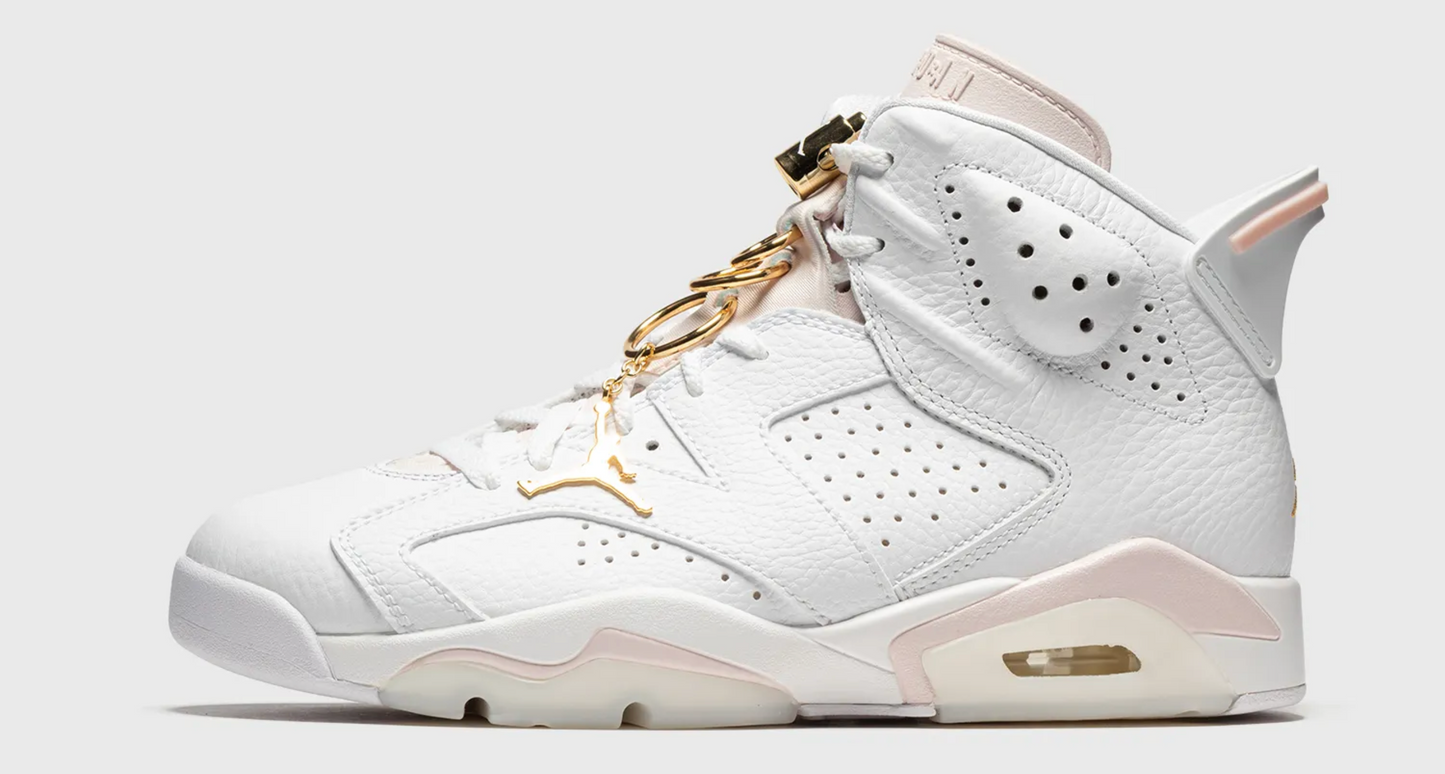 Jordan 6 Retro Gold Hoops (Women's)