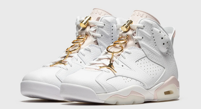 Jordan 6 Retro Gold Hoops (Women's)