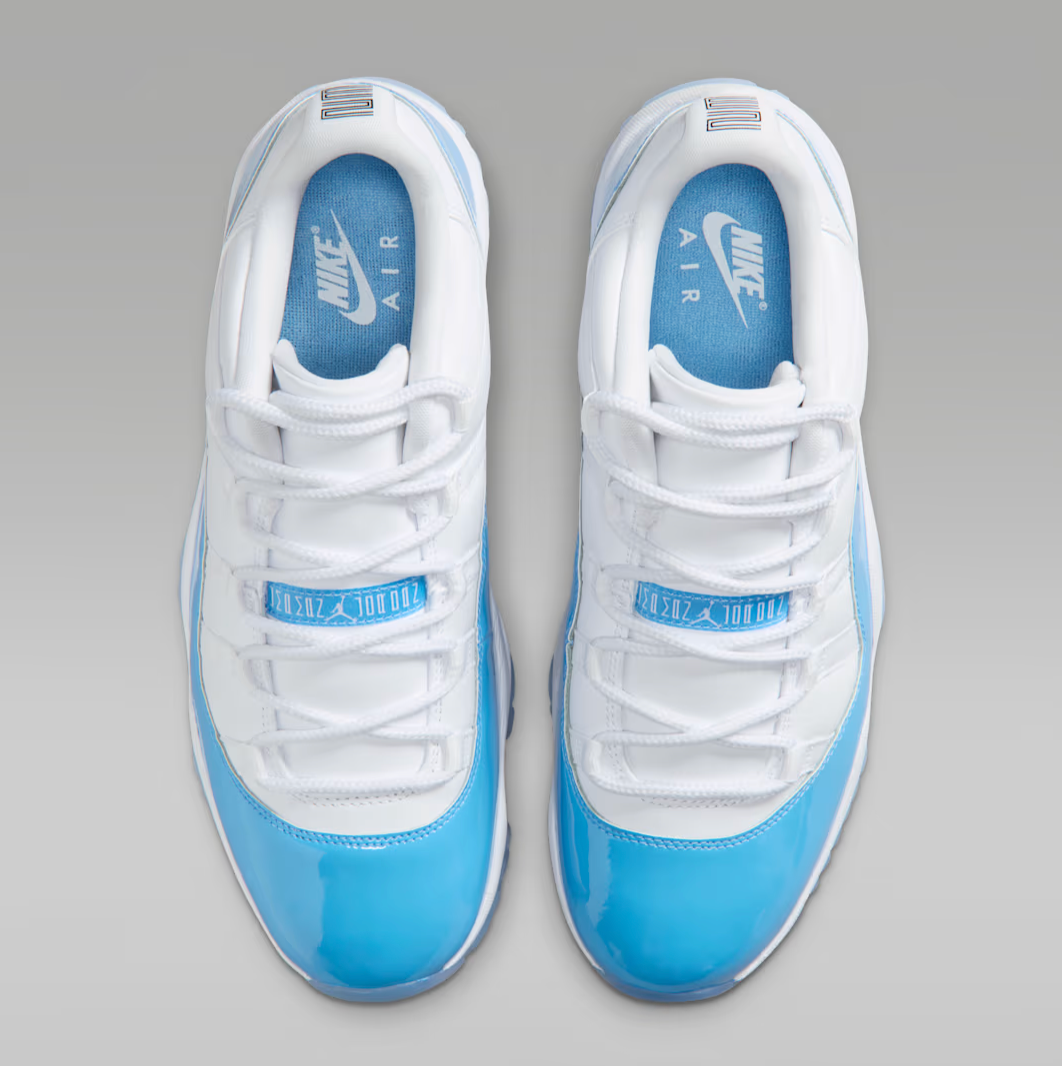 Jordan 11 retro low University Blue