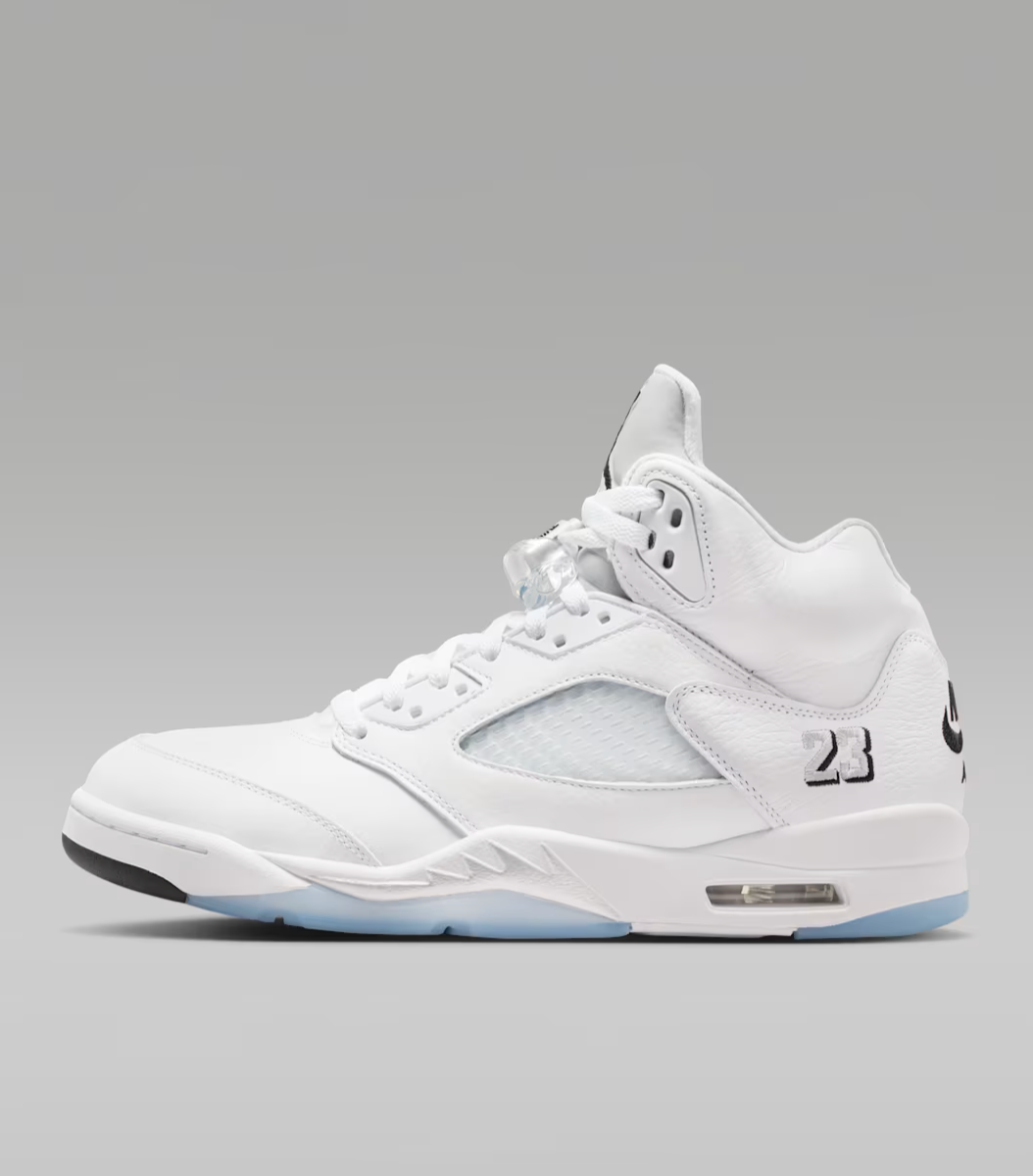 Jordan 5 retro White Metallic (Women's)