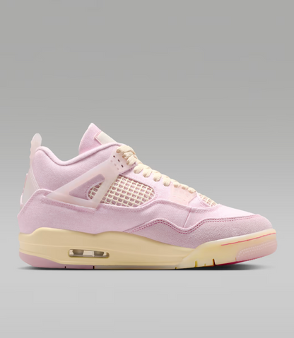 Jordan 4 retro Pearl Pink and Iced Carmine (Women's)